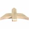 Ekena Millwork Bellingham Rough Sawn Timber Gable Bracket, Douglas Fir, 36"W x 19"H x 4"D x 6"F, 13/12 Pitch GBW036X19X0406BEL00RDF - alternate 4